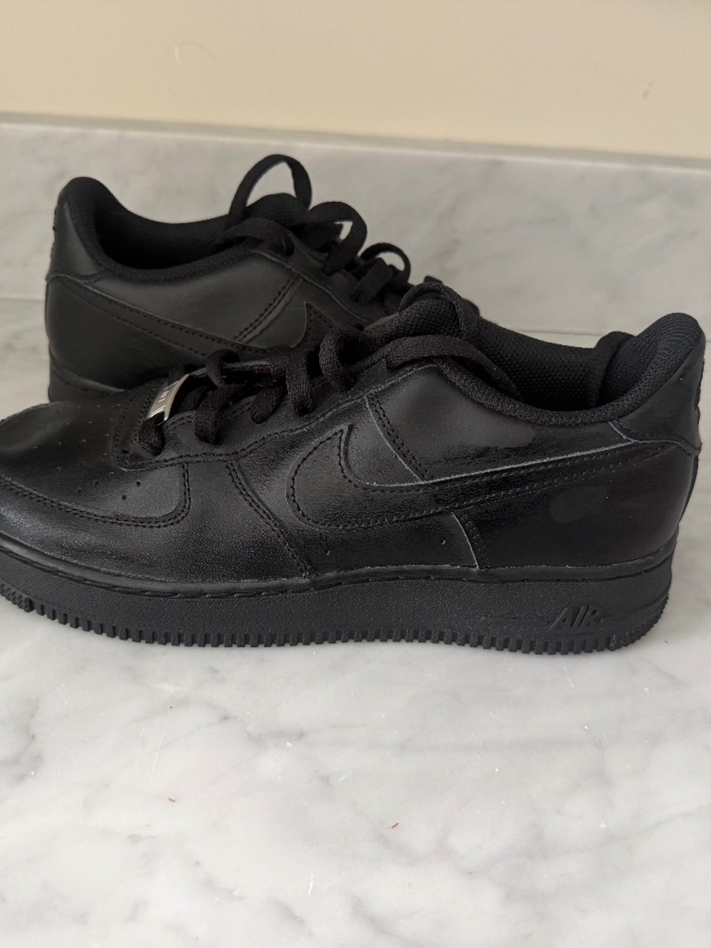 Nike AF One black size 7Y